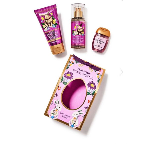 TUTTI FRUTTI Bath Body Work Gift‎ Set 🐰NEW - Picture 1 of 4